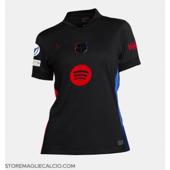 Barcelona Maglia Gara Trasferta Repliche 2024-25 Donna